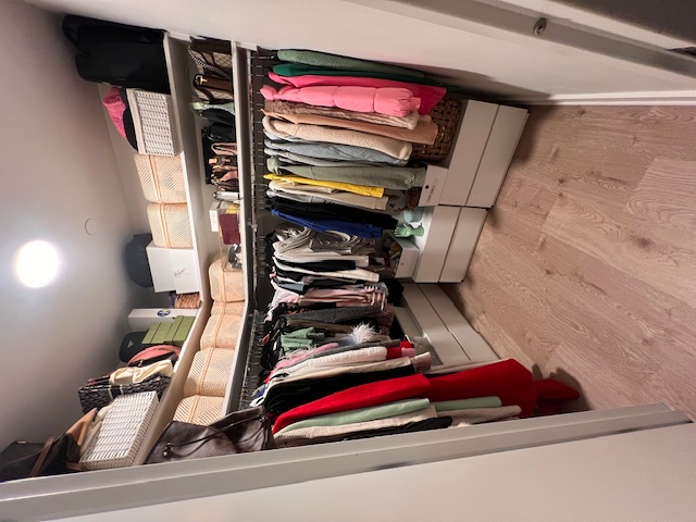 After - Closet organizado
